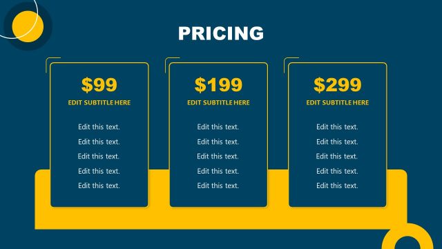 Spa Salon Membership Pricing PowerPoint