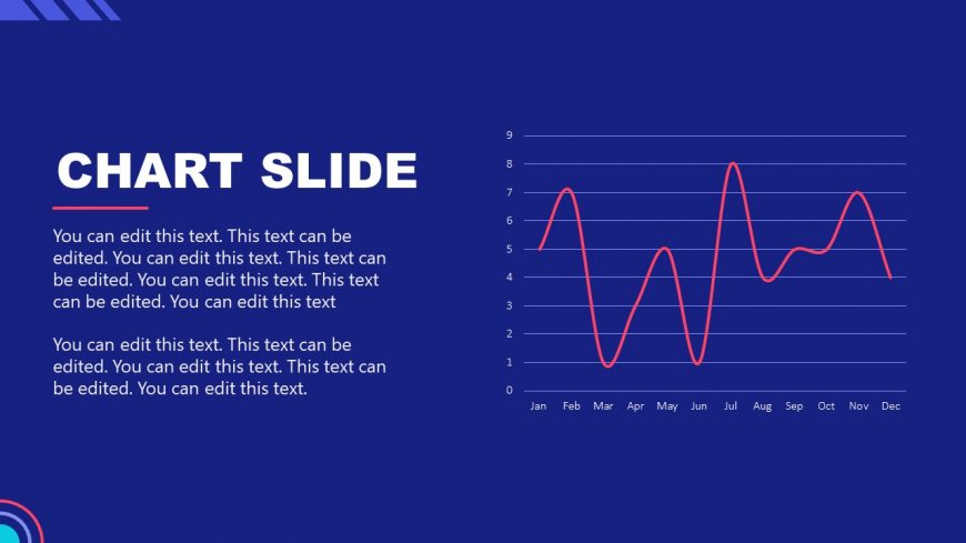 PPT Extended Reality Data Chart Template