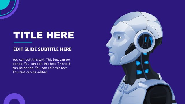 Robot Machine Humanoid PowerPoint Template