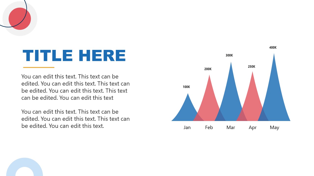 Editable Data-Driven Chart Slide