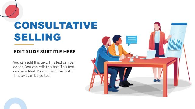 Technology Consulting Template – Consultative Selling Slide