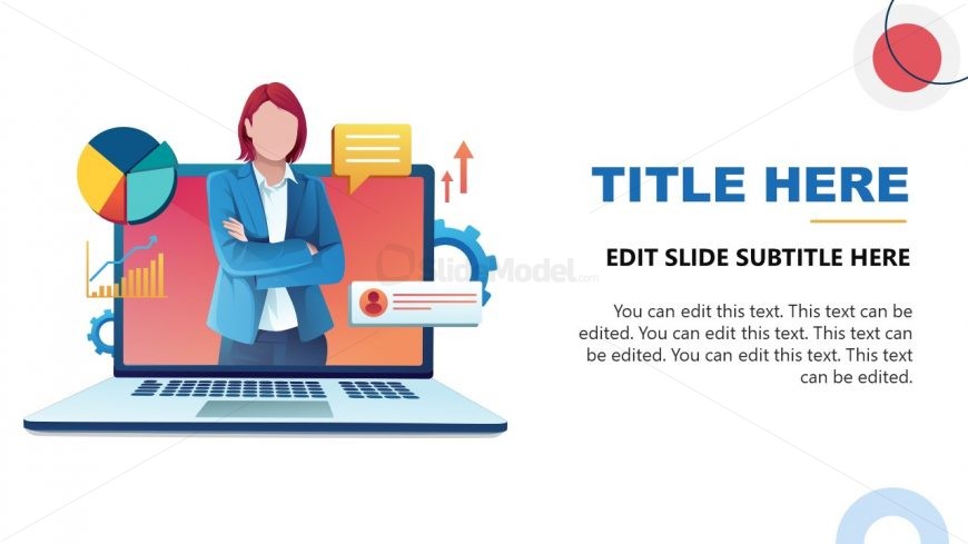 PPT Infographic Layout for Technology Consulting