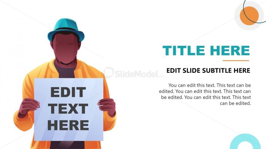 Human Illustration Title Slide - BIPOC Template