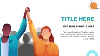 Solidarity Representing Slide - BIPOC Community PowerPoint Template