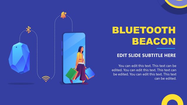 Bluetooth Beacon Infographic Slide