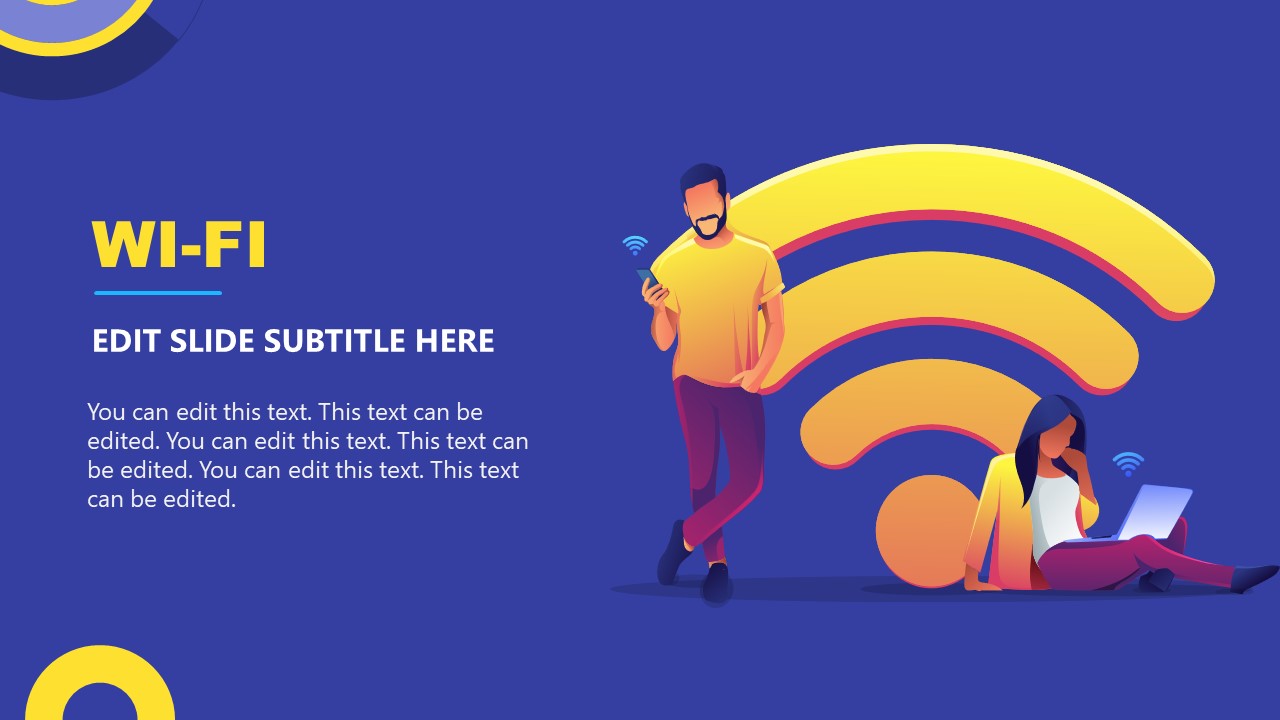 Wi-Fi Slide of Proximity Marketing Template