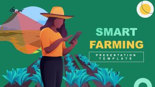Human Illustration Slide for Smart Farming Template