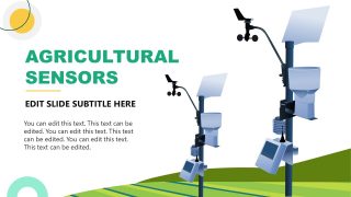 Agricultural Sensor in Farming - Robotics Slide Template