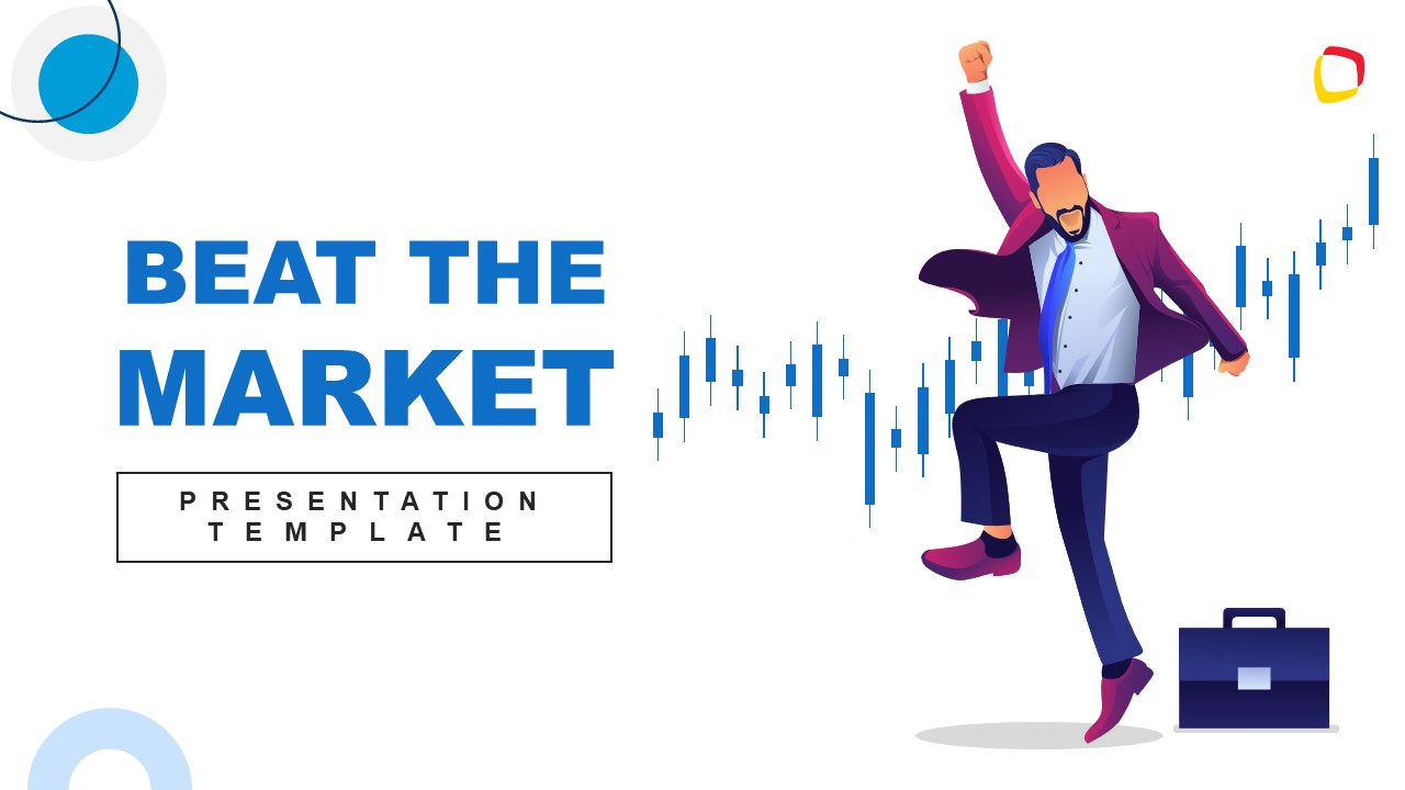 Beat the Market PPT Slide Template