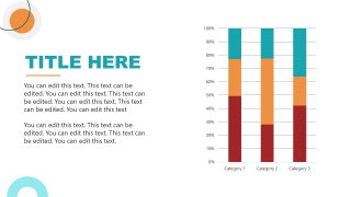 Digital Divide Presentation Slide with Editable Bar Graph