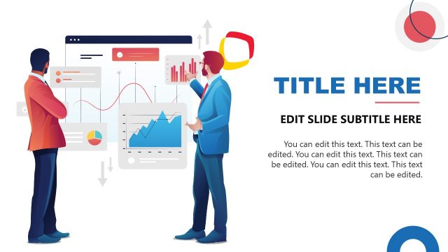 Professionals Human Illustrations for Competitive Analytics Presentation