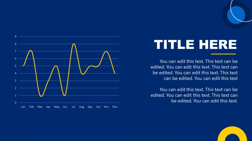 Data Driven Line Chart for PowerPoint 