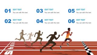 Numbering Slide for Olympics Presentation