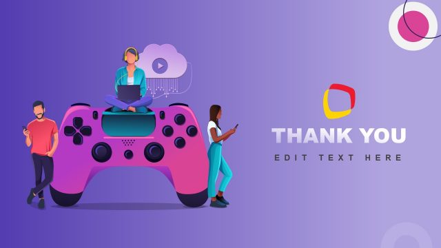 Thank You Slide – Streaming PowerPoint Template