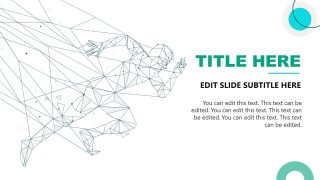 PowerPoint SportsTech Template - Digitalization Diagram