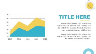 Editable Area Plot Slide - Open Finance PPT Template