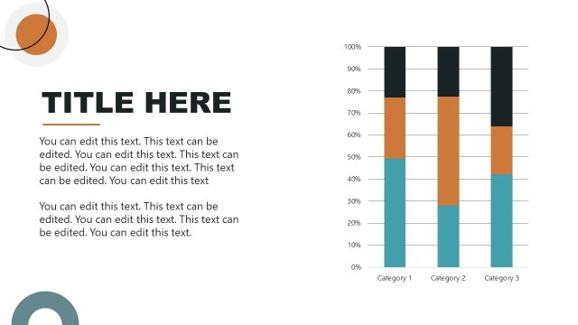 Orchestra Scenes PPT Slide with Bar Chart