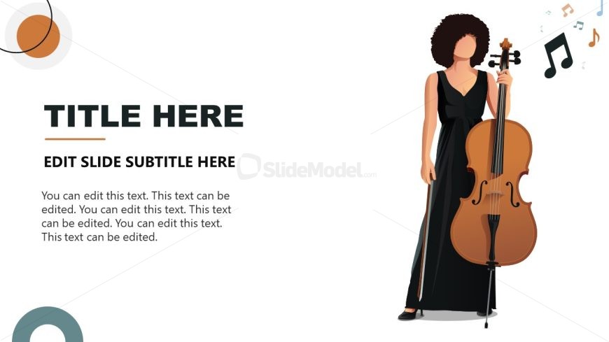 Orchestra Scenes PPT Template for Presentation