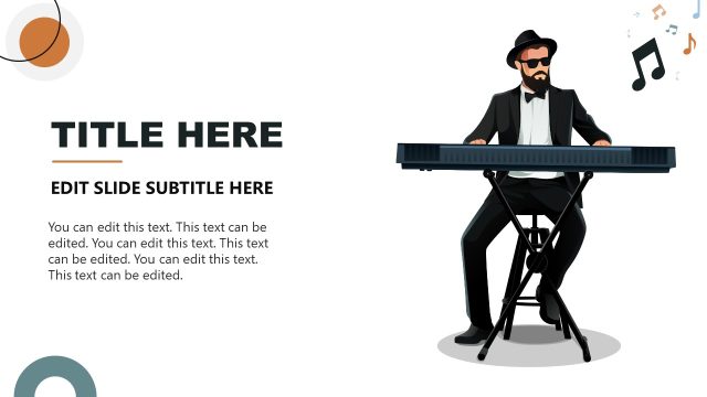 Editable Orchestra Scenes PPT Template