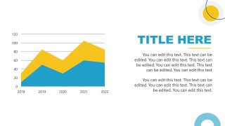 Editable Area Plot for - Event Management PPT Template