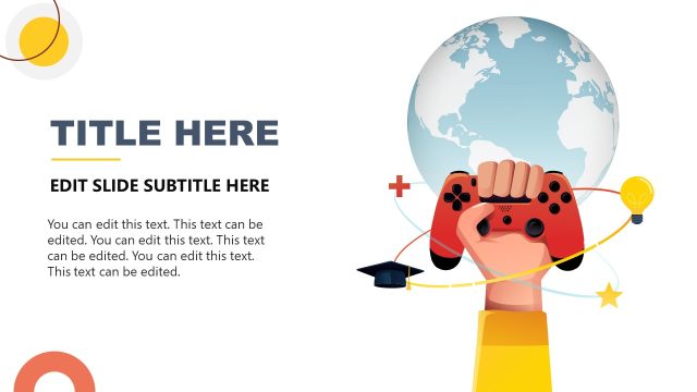 PPT Infographic Slide Design – Serious Games Template