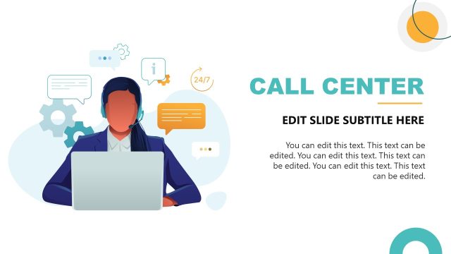 Customer Service Presentation Slide Template