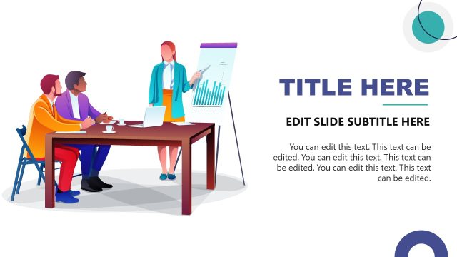 Editable Slide for Title Slide Presentation of Group Discussion
