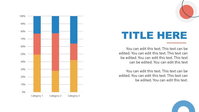 Bar Chart Slide for Mental Health PPT