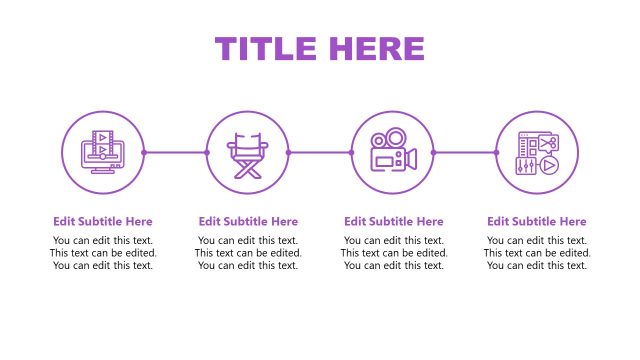 Process Diagram for Film Industry Presentation
