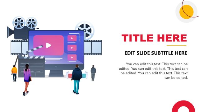 Film Production Illustration – TV Production Template