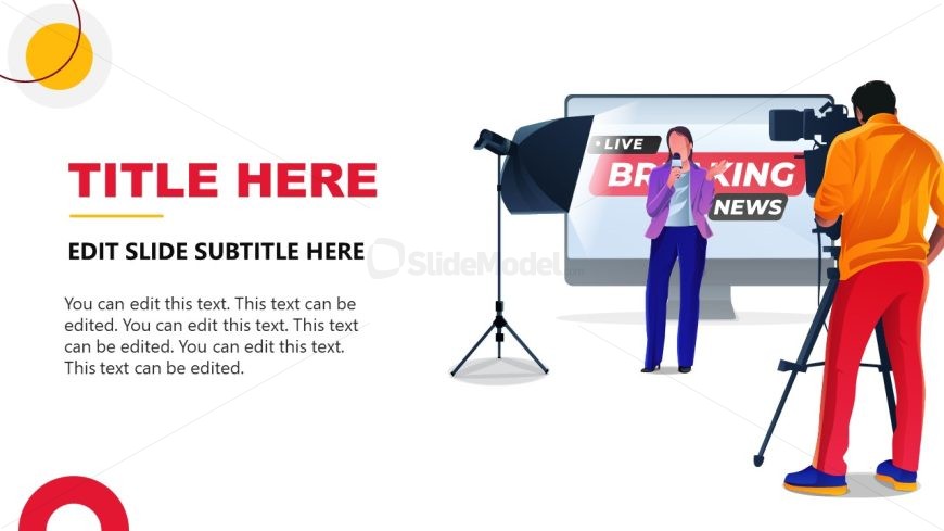 Presentation Template for TV Production