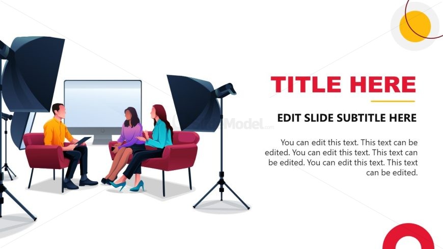 PPT Presentation Slide for TV Production