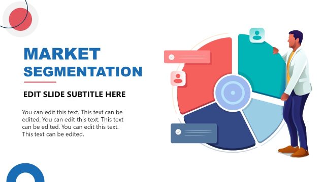Market Analysis Template Slide for Market Segmentation