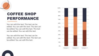 Editable Bar Chart for Data Presentation Template