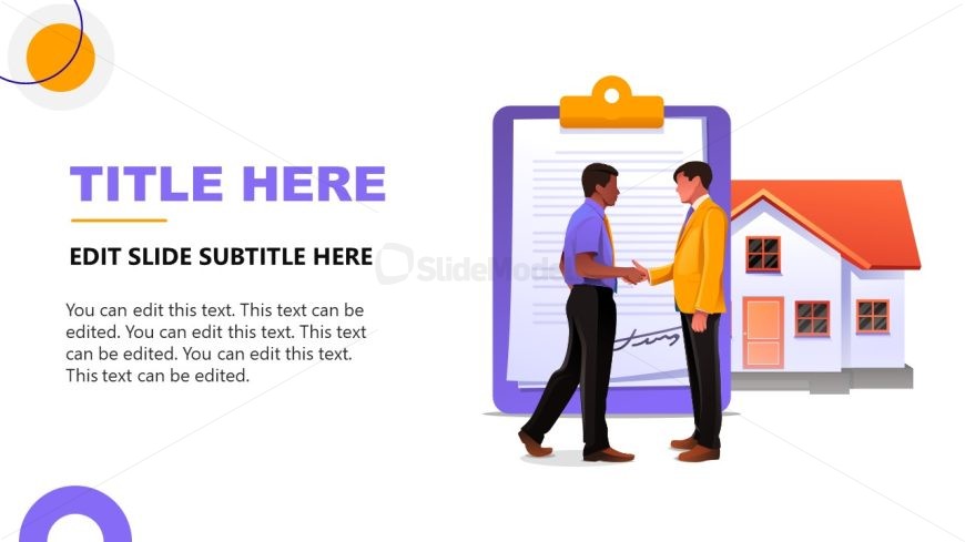 Real Estate Business Plan Presentation Template