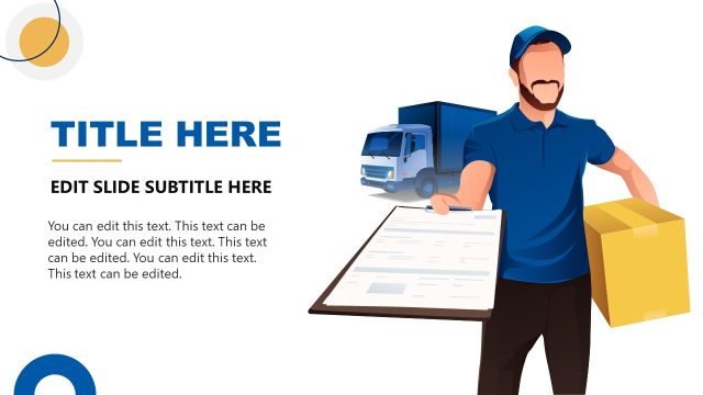 Shipping Industry Template for Presentation