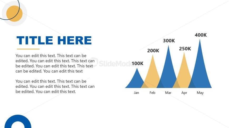 Data-Driven Chart Slide - PPT Template 