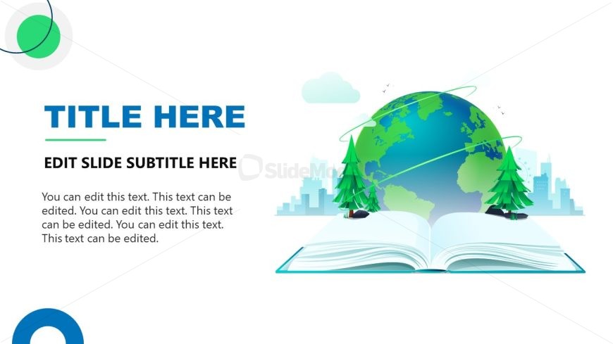 Sustainable Development PPT Slide Template