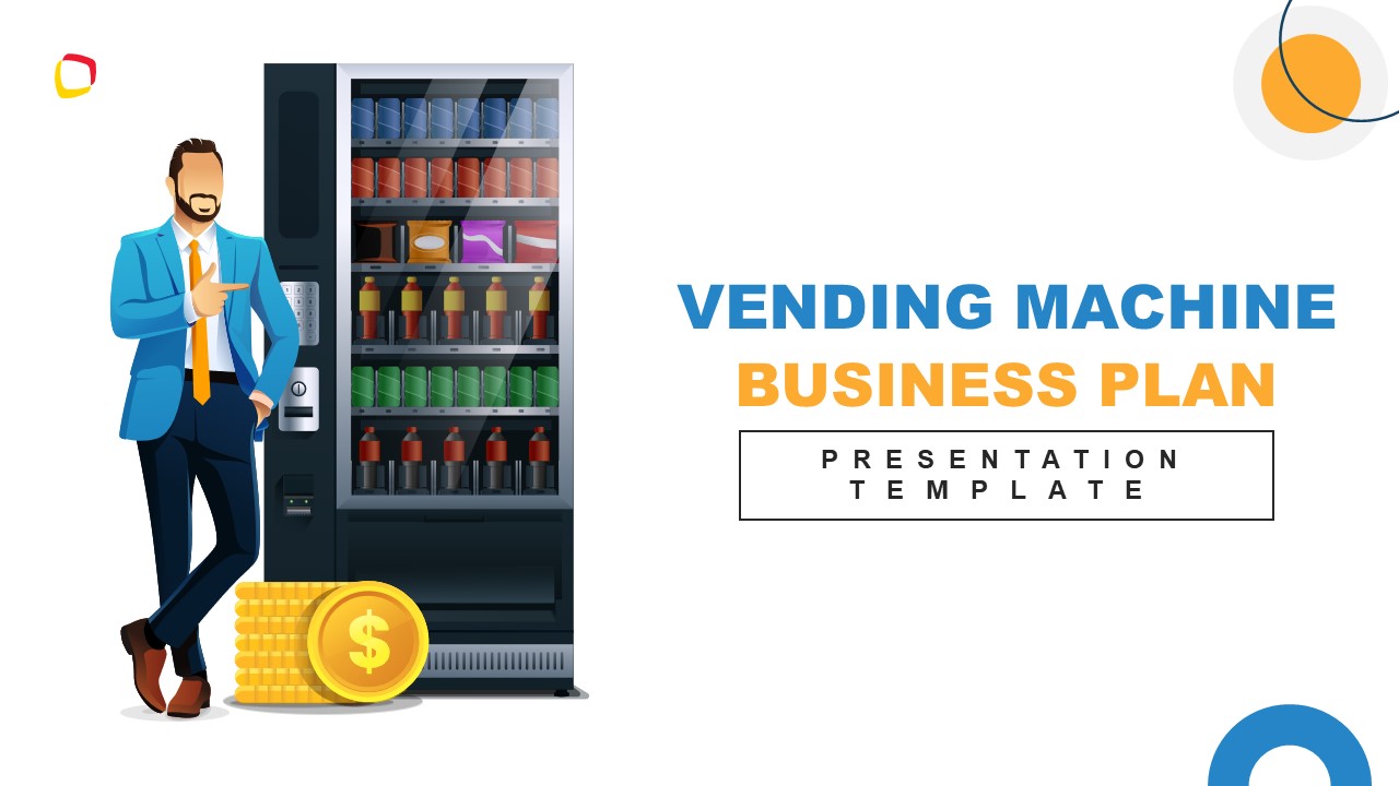 Title Slide - Vending Machine Slide Template 