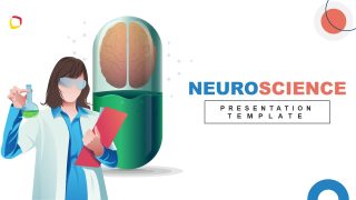 Neuroscience PowerPoint Slide Template 