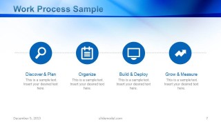 Workflow Process Sample Slide Design