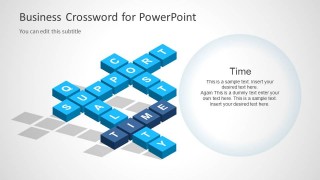 crossword business powerpoint template slidemodel aspects collective creates illustrate important marketing smart