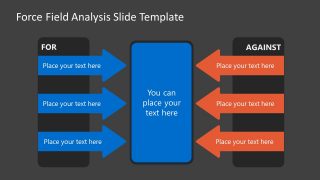 Slide Design for Force Field Analysis Presentation