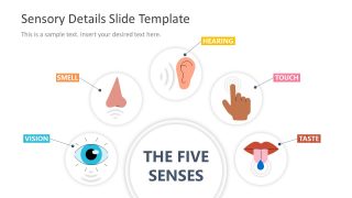 Cover Slide for Sensory Details PowerPoint Template