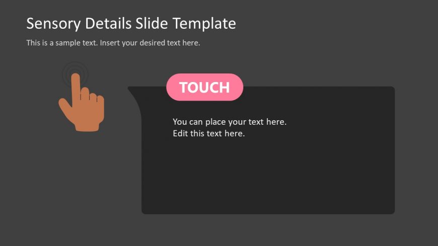 Touch Sense Presentation Slide