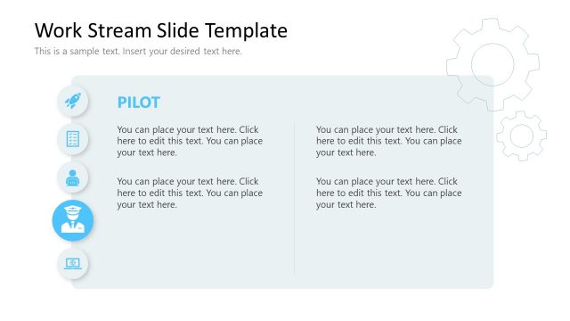Pilot Subject Focus Slide with Text Boxes