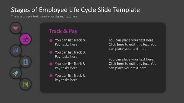 Track and Pay Employee Life Cycle Stage