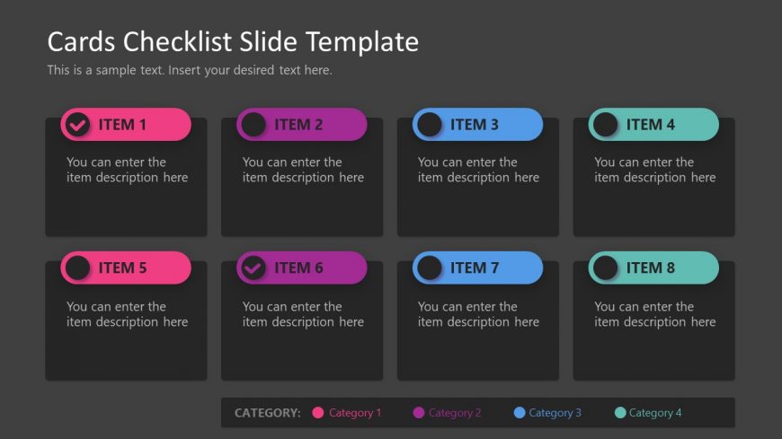 PowerPoint Checklist Presentation Slide