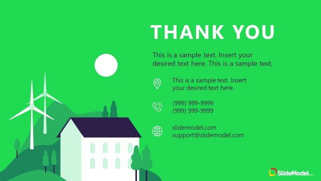Thank You Slide for Contact Details PPT Slide