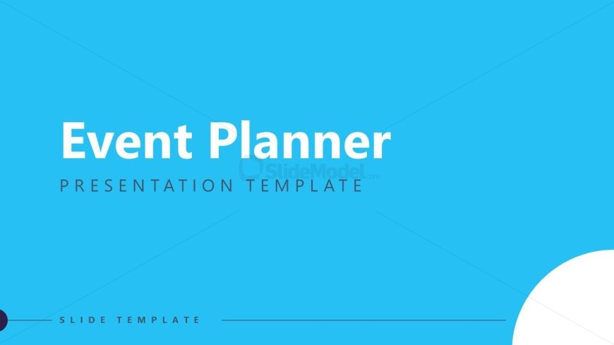 Editable Event Planner Template Layout